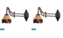 ELK Lighting Mix-N-Match 1-Light Swingarm Sconce in Tiffany Bronze - LED Offering Up To 800 Lumens (60 Watt Equivalent)